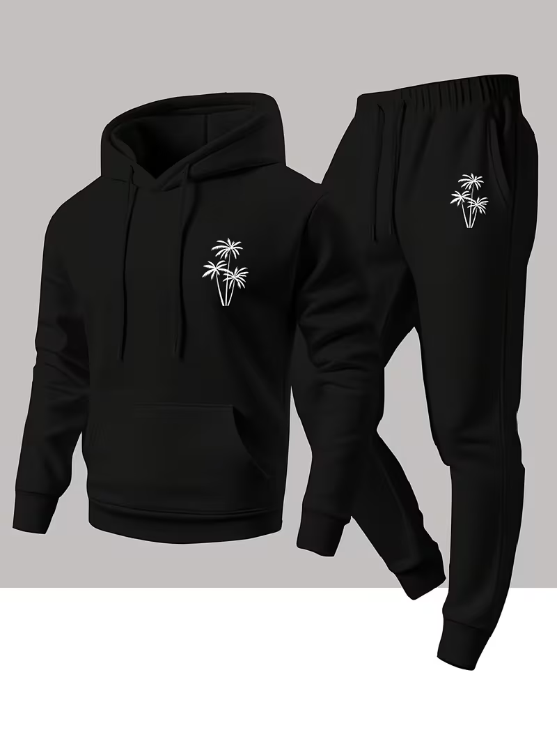 Outdoor Sport Outfit - Minimalistischer, cooler, personalisierter Trainingsanzug für Herren,