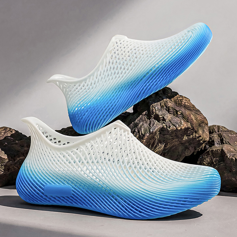 Outdoor Sport Outfit - Sommer 3D-gedruckte Clogs, leichte, rutschfeste, atmungsaktive,