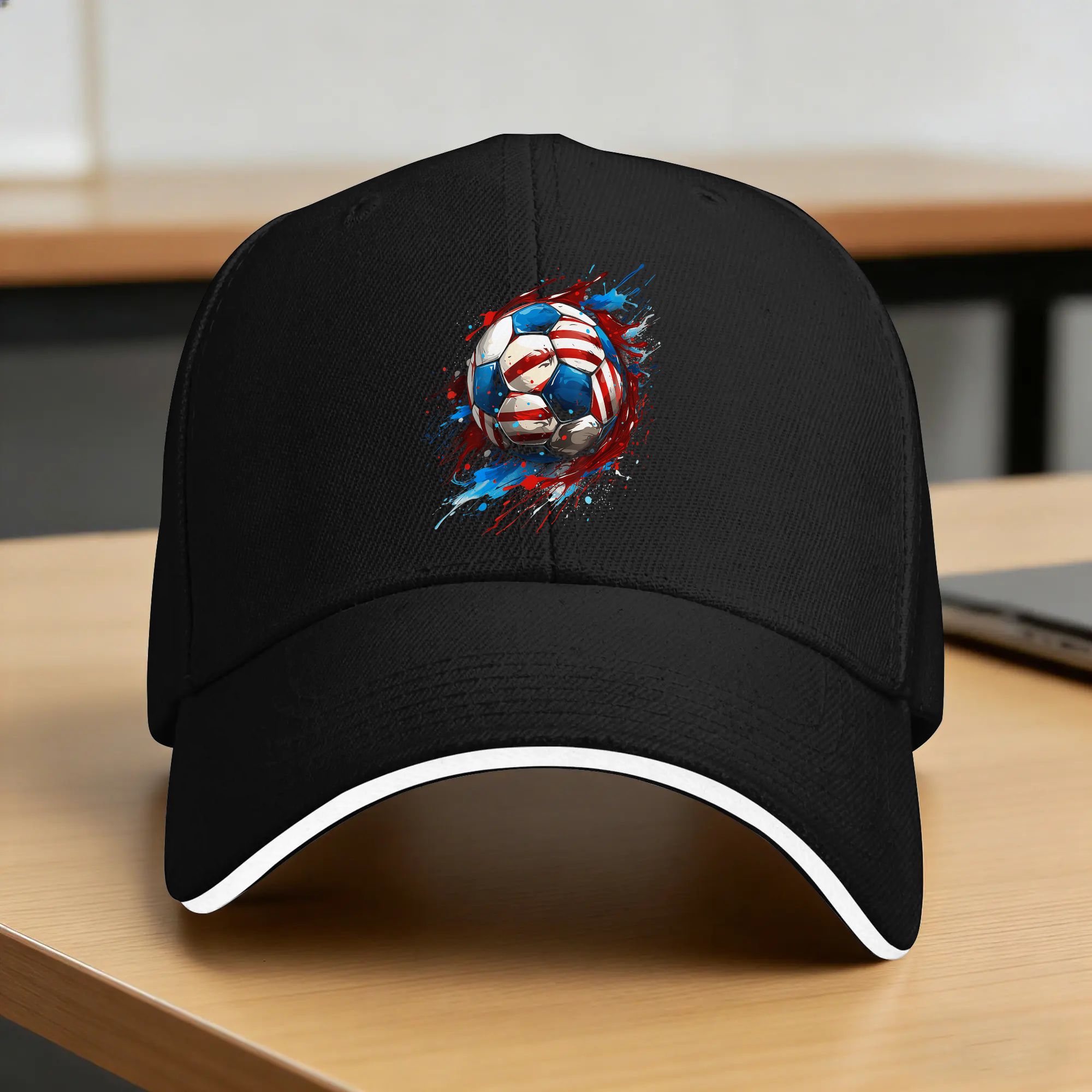 Outdoor Sport Usa - Sommer Fußball USA Flagge Fußball Geschenk