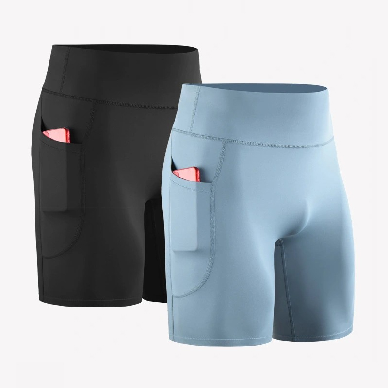 Outdoor Sport Leggings - Kompressions-Shorts für Herren, schnell trocknend, Bodybuilding-Shorts,