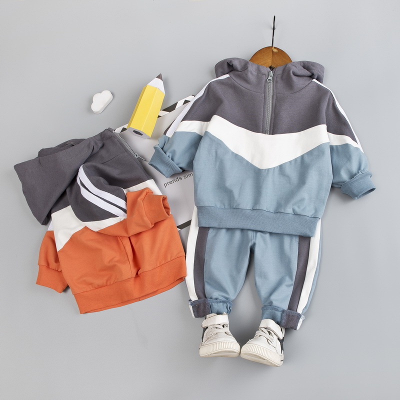 Outdoor Sport Outfit - Kinder-Sweatshirt-Anzüge für Frühling und Herbst, Jungen