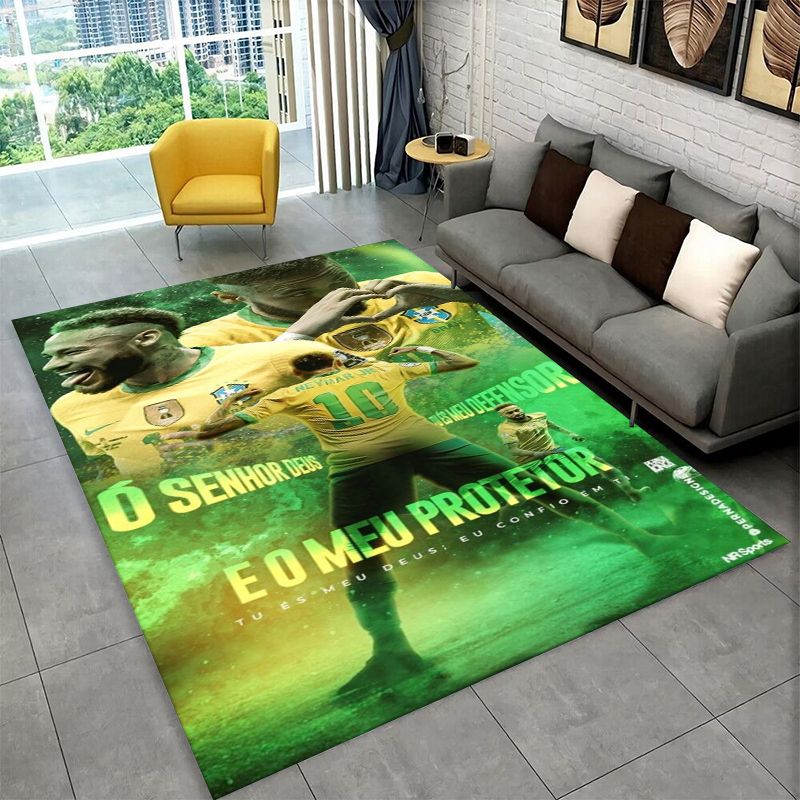 Outdoor Sport Flooring - Football N-Neymar Sport Star rutschfester Teppich