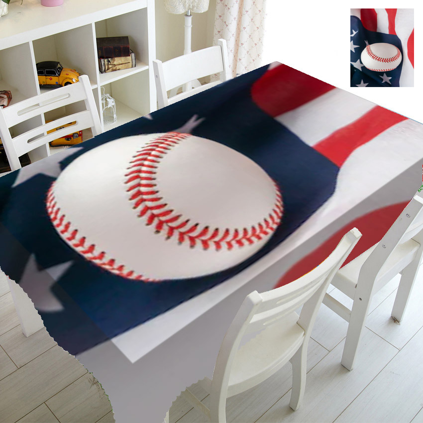 Outdoor Sport Usa - Sport-Event Baseball-Tischdekoration Coole Baseball-Tischdecke Athletische Baseball-Tischdecke