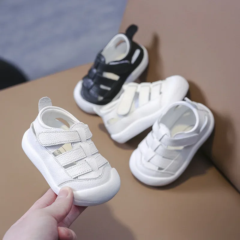 Outdoor Sport Outfit - Baby Jungen Mädchen Echt leder Sandalen