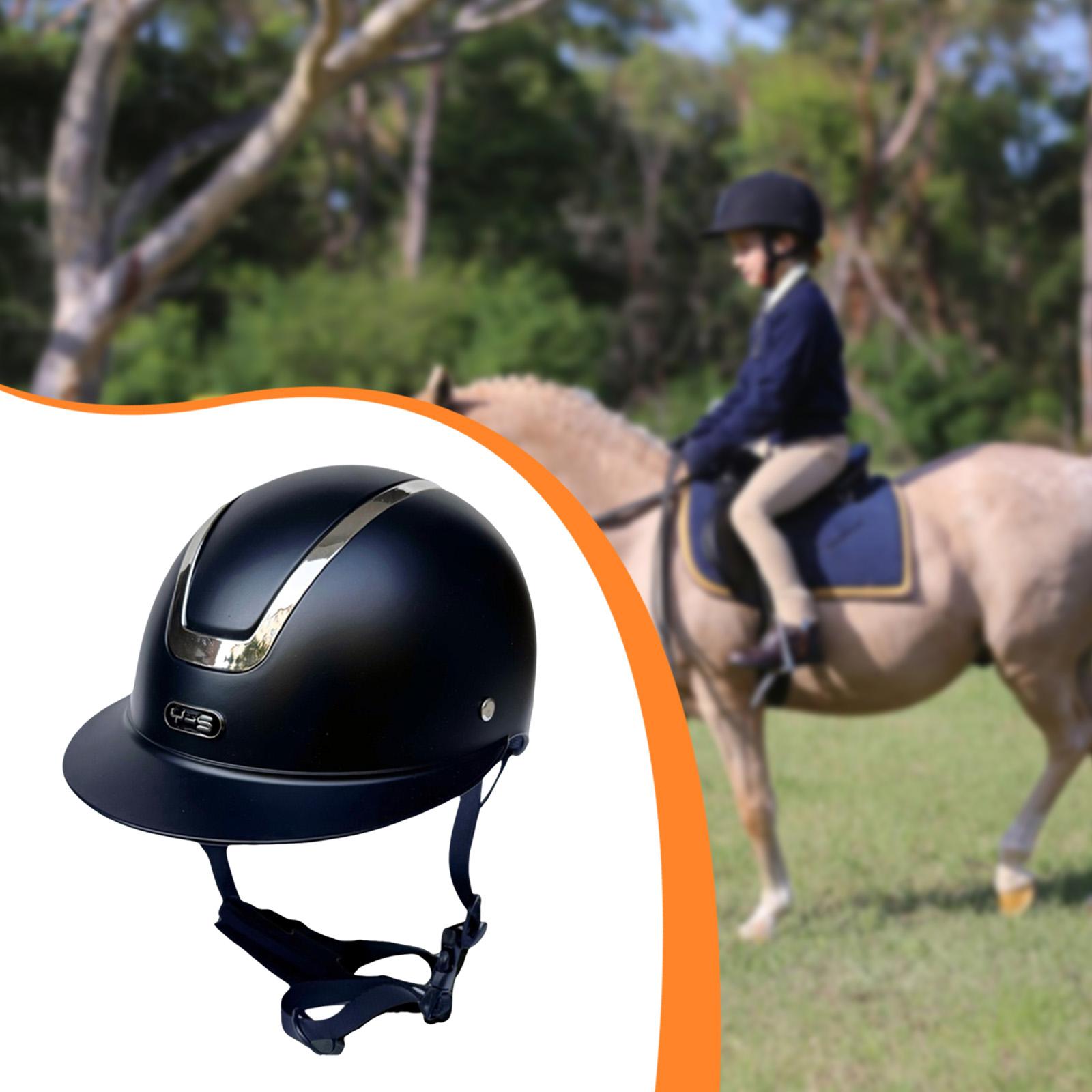 Equestrian Helmet - Reithelm für Kinder, Verstellbarer Outdoor-Reithelm, Stoßfest