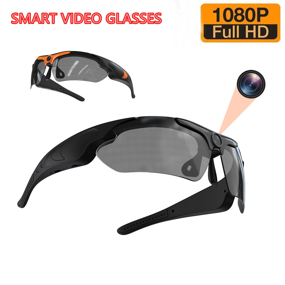 Outdoor Sports Accessories - Tragbare HD 1080p Kamera Outdoor-Fahrrad brille
