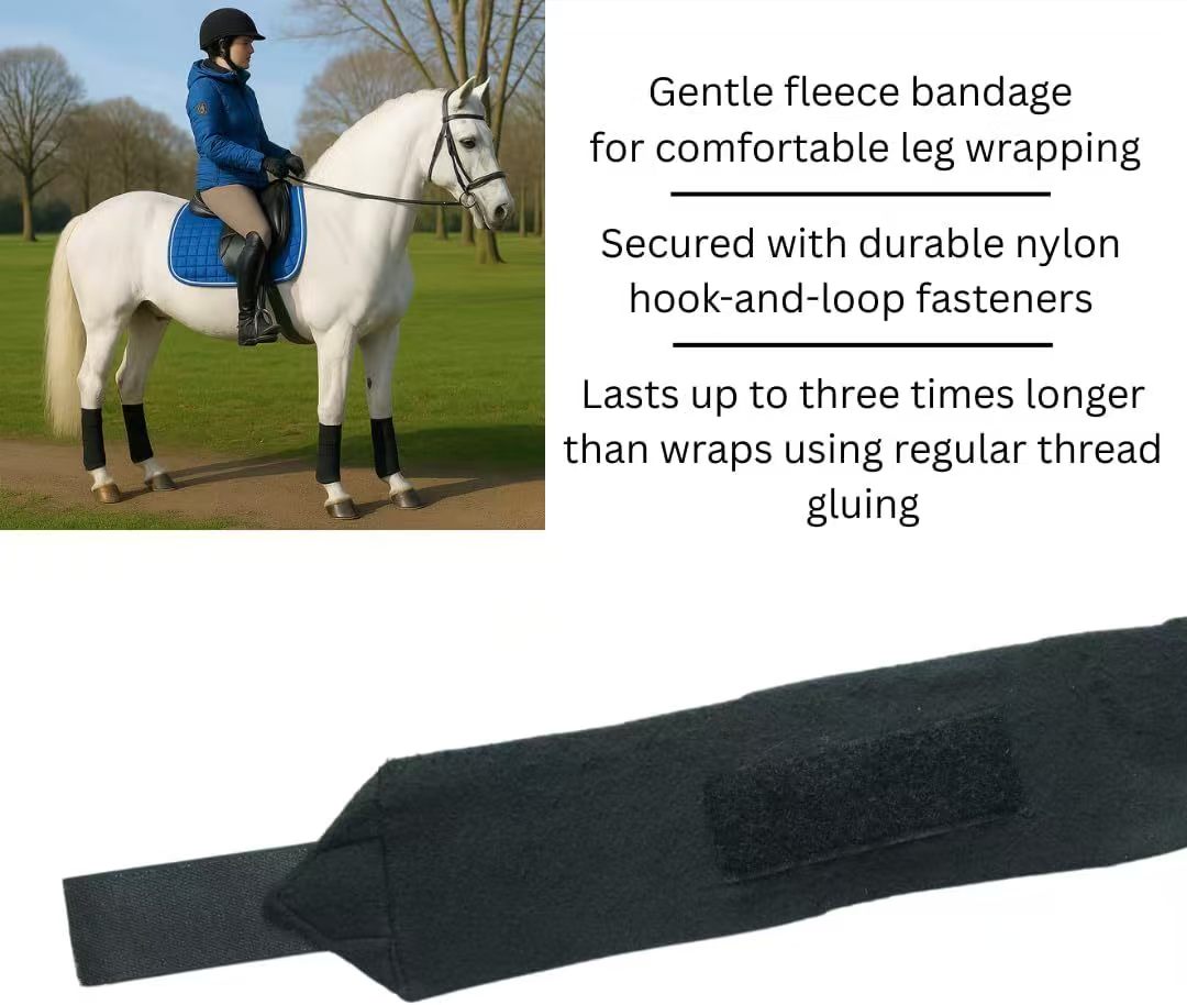 Neue Pferdewickel, 2,5 m, weic – Polo Wraps Fleece Bewertung und Preis