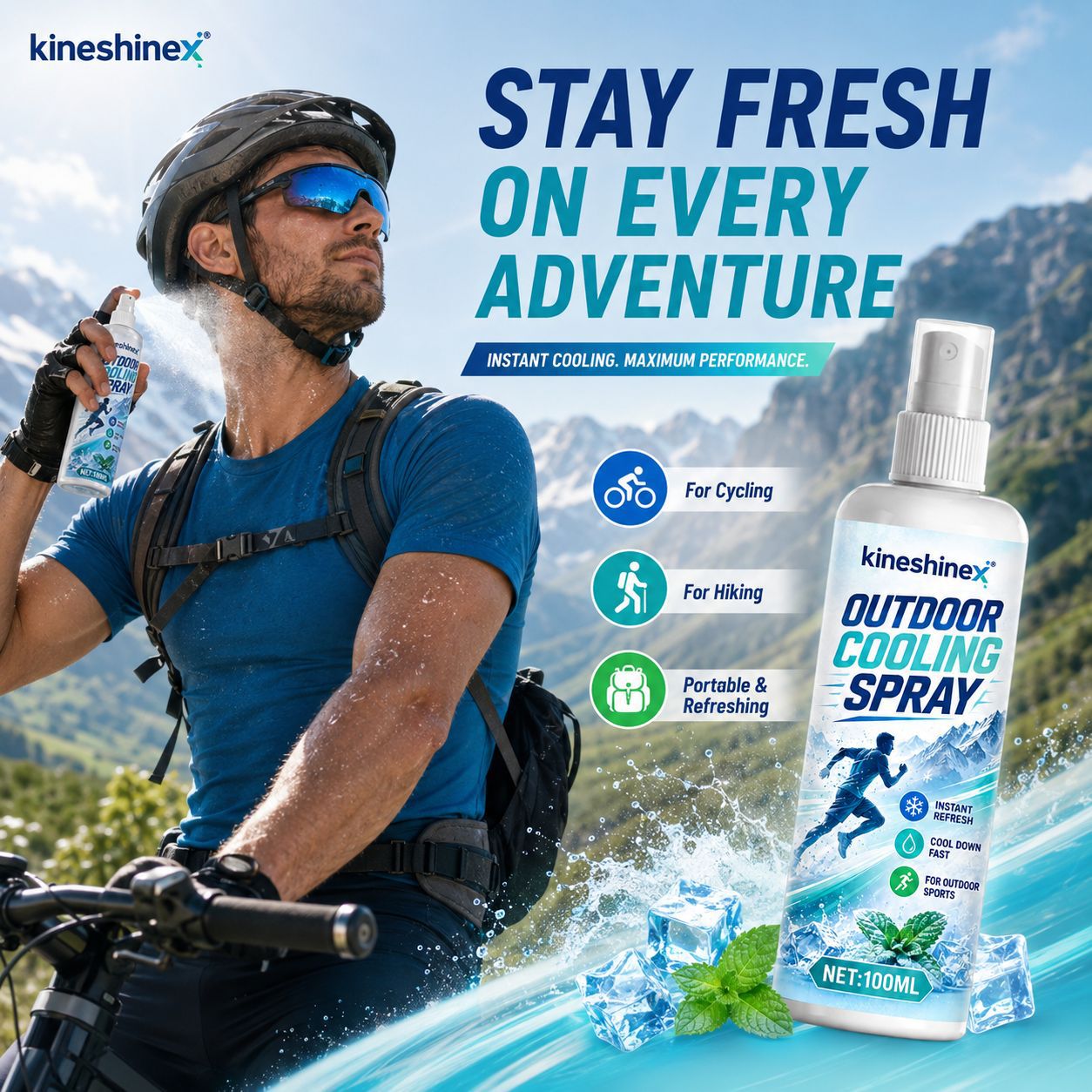 Outdoor-Kühlspray 100ml – Sofo – Outdoor Sports Accessories Bewertung und Preis