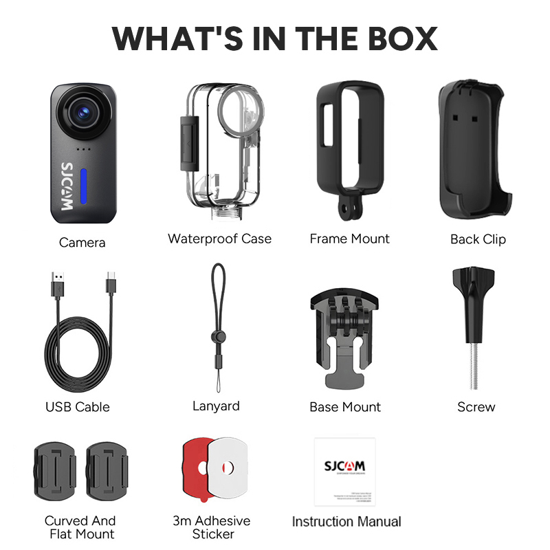 SJCAM C110+ 4K 30fps Action Ka – Outdoor Sport Usa Bewertung und Preis