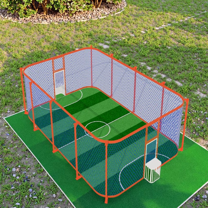 Indoor-Outdoor-Fußballkäfig, g – Outdoor Sport Flooring Bewertung und Preis