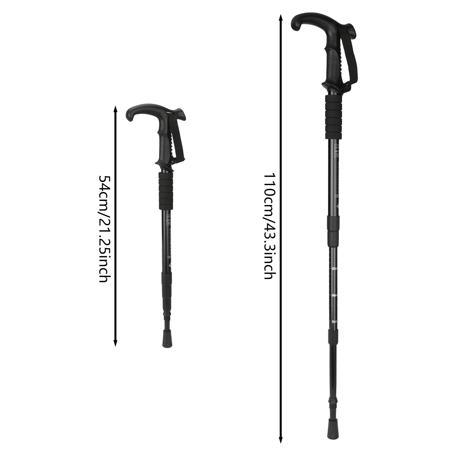 Aluminium-Legierung Wanderstoc – Outdoor Sport Climbing Gear Bewertung und Preis
