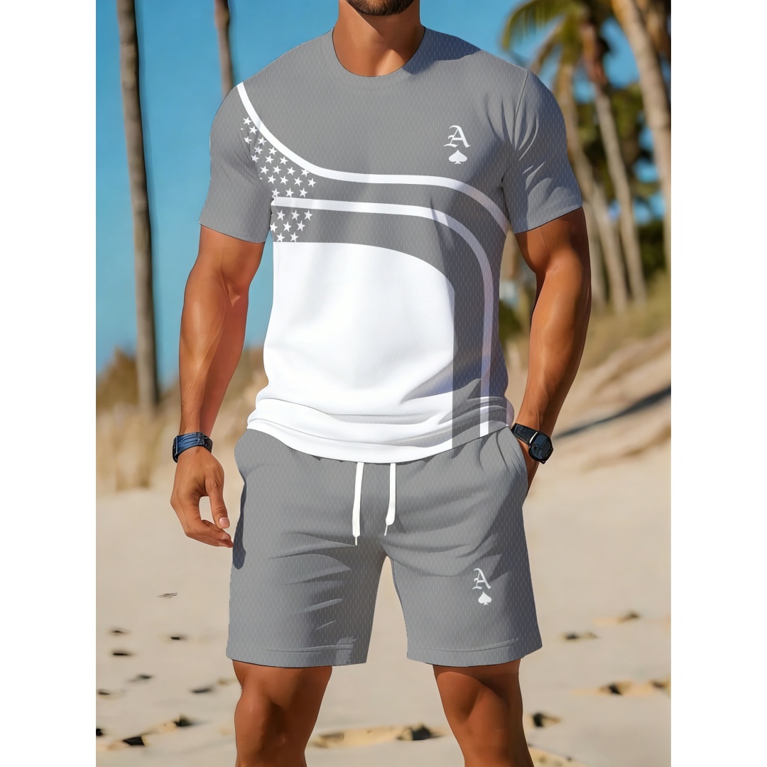 Sommer Herren Casual Trendy Ku – Outdoor Sport Outfit Bewertung und Preis