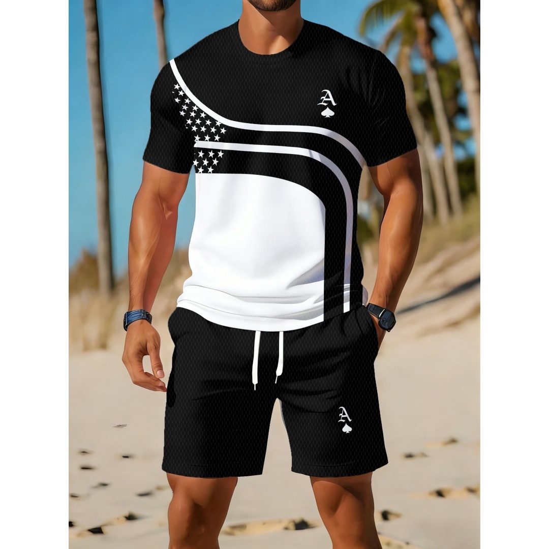 Sommer Herren Casual Trendy Ku – Outdoor Sport Outfit Bewertung und Preis