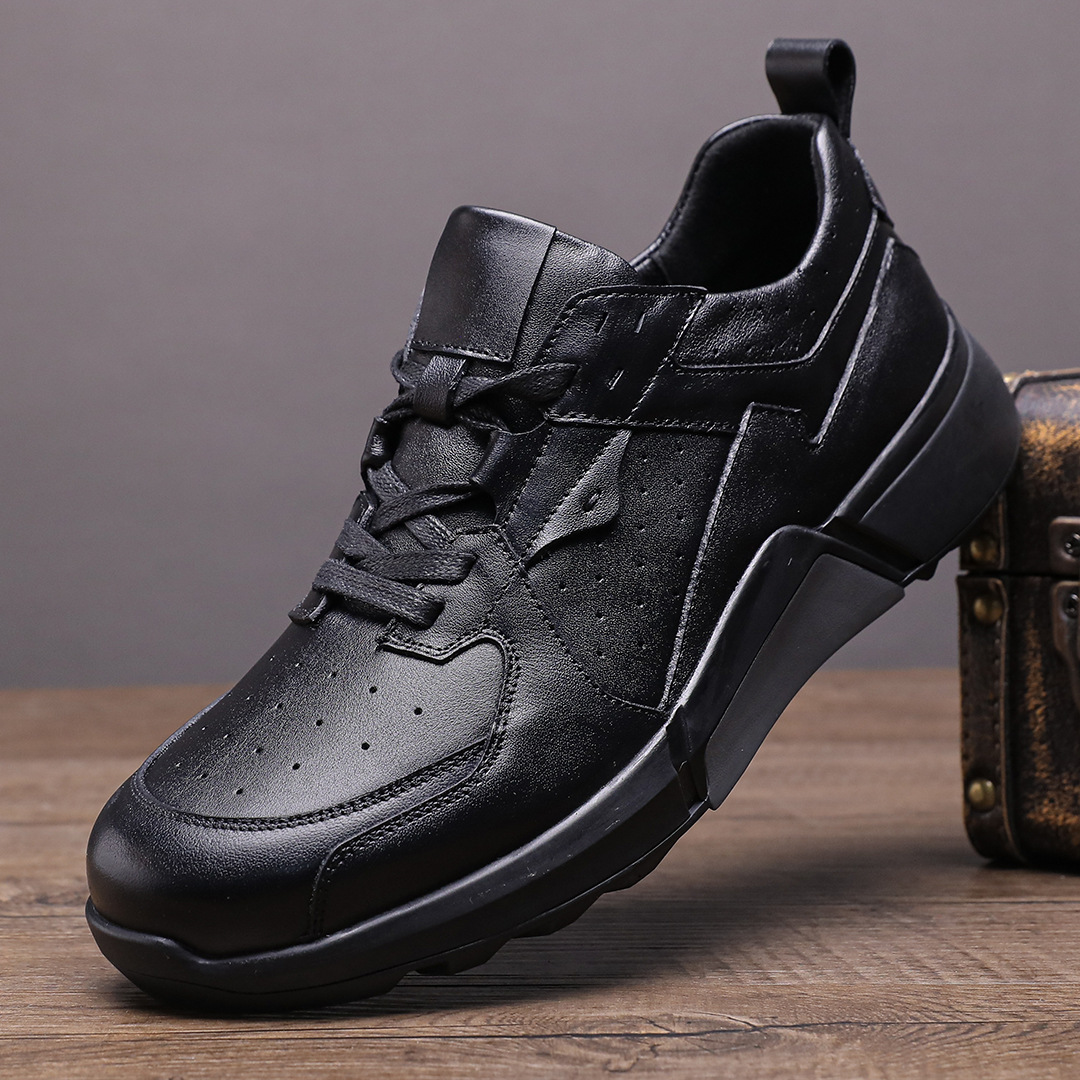 Echtes Leder Schuhe Männer Tre – Outdoor Sport Outfit Bewertung und Preis