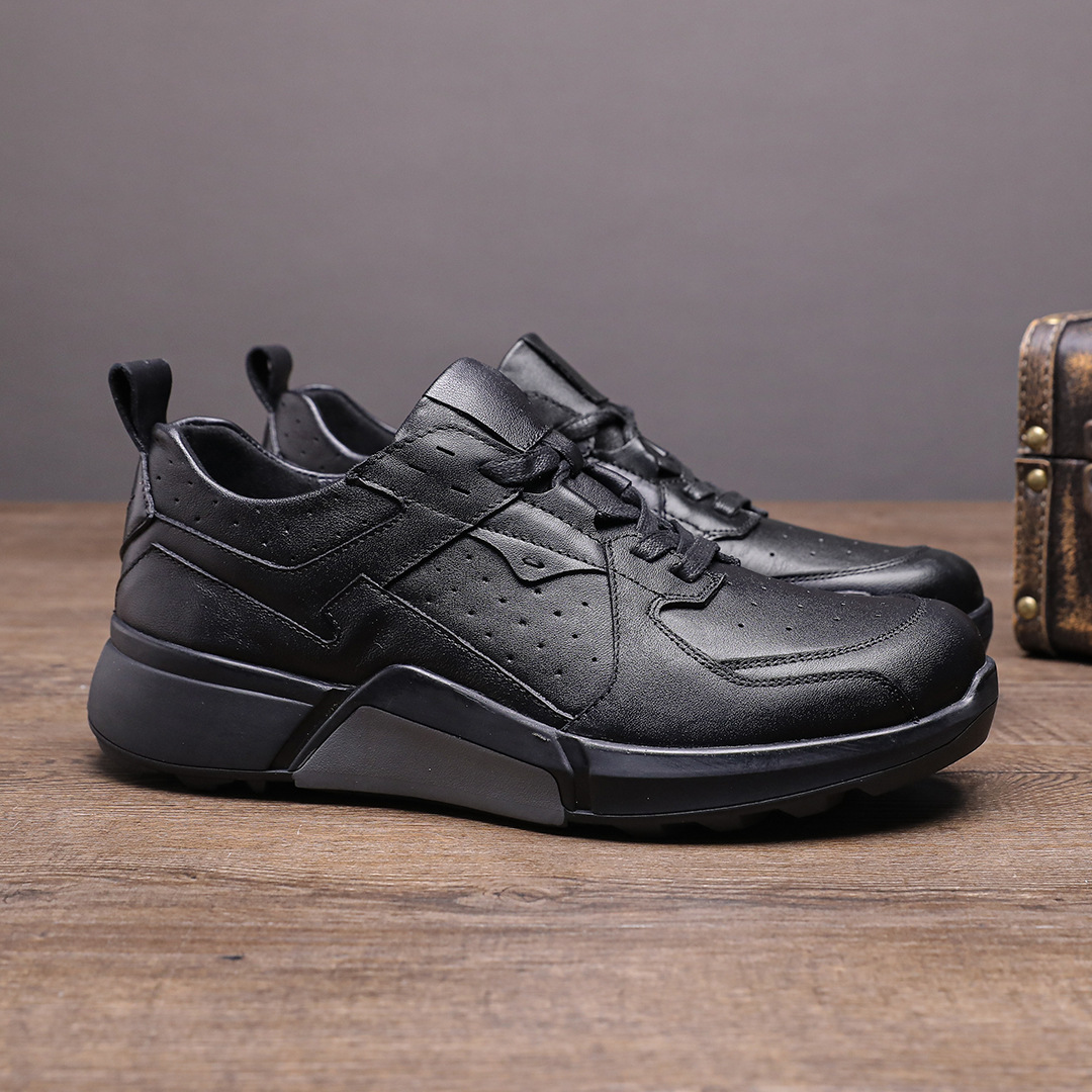 Echtes Leder Schuhe Männer Tre – Outdoor Sport Outfit Bewertung und Preis