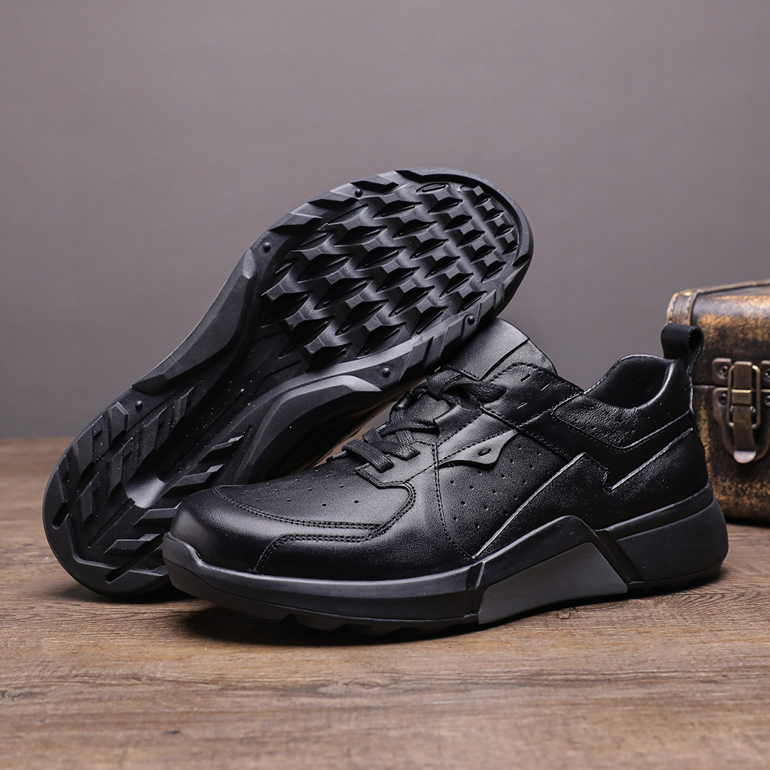 Echtes Leder Schuhe Männer Tre – Outdoor Sport Outfit Bewertung und Preis