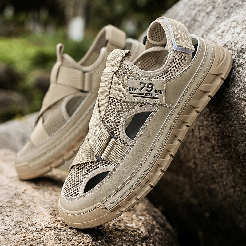 Herren-Sandalen, Sommer-Mesh-S – Outdoor Sport Outfit Bewertung und Preis