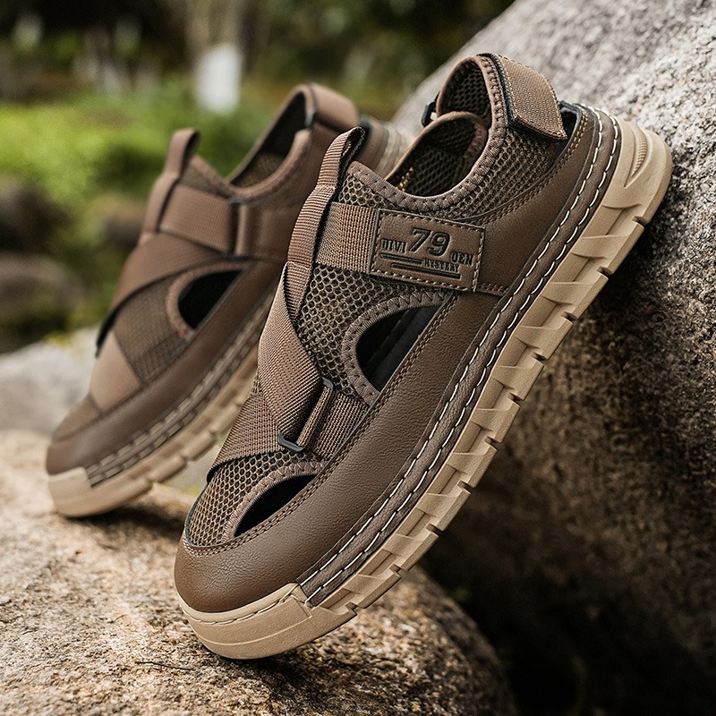 Herren-Sandalen, Sommer-Mesh-S – Outdoor Sport Outfit Bewertung und Preis